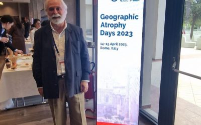 EL PROFESOR FRANCISCO GÓMEZ-ULLA EN EL MEETING GEOGRAPHIC ATROPHY  DE ROMA
