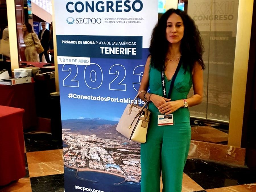LA DRA. LAURA PORRÚA PARTICIPA EL XXXII CONGRESO DE LA SOCIEDAD ESPAÑOLA DE CIRUGÍA PLÁSTICA OCULAR Y ORBITARIA