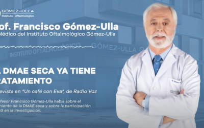 RADIO VOZ ENTREVISTA AL PROFESOR FRANCISCO GÓMEZ-ULLA SOBRE LOS NUEVOS TRATAMIENTO PARA LA DMAE SECA